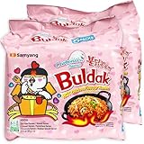 Samyang Buldak Carbonara Flavour Ramen Noodles (Pack of 10) Halal