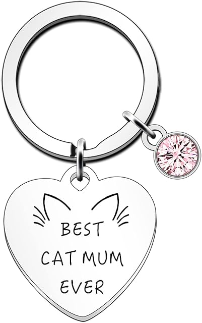 JETTOP Funny Cat Mum Gift from Cat Cat Lover Mum Cat Mum Birthday Christmas Gift Best Cat Mum Ever