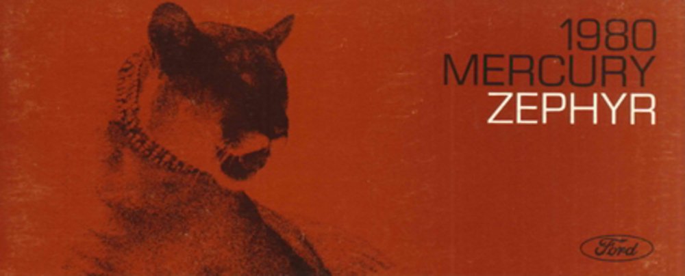 bishko automotive literature 1980 Mercury Zephyr Owners Manual User Guide Reference Operator Book Fuses