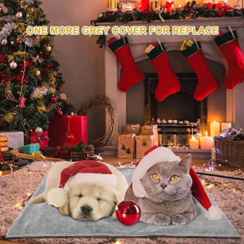Rc Sll 18 * 18In, Pet Heating Pad For Cats And Dogs,Heated Cat Pad,Dog Heating Pad With Removable Cover,Heating Pad For Dogs And Cats (Pvc) #TOP7