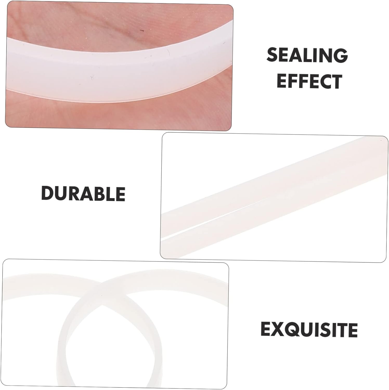 ULTECHNOVO 18pcs Silicone Sealing for Juicers Reusable Gasket Easy Efficient Juicing