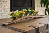 Wine Barrel Centerpiece with Glasses