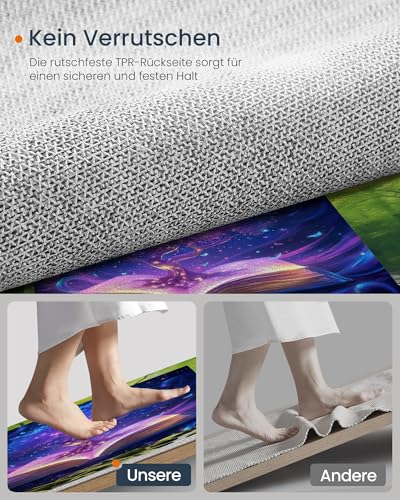 Paillasson fantastique bleu violet idéal pour décorer la cuisine ou l'entrée