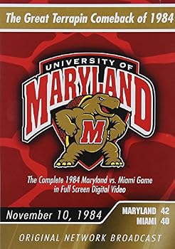 DVD 1984 Maryland vs. Miami: Great Terrapin Comeback Book