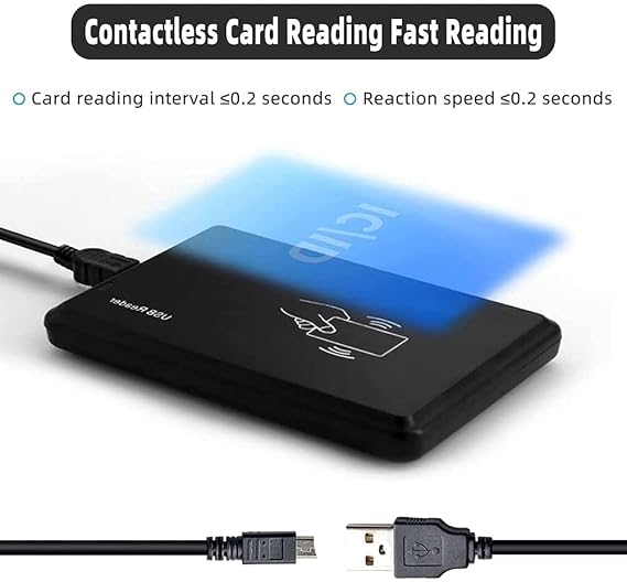 USB RFID Reader ID Card Reader Contactless Card Reader for EM4100