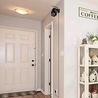 Vista 7 de Belker Paquete de 2 cables de extensión CC de 3 y 6 pies, cable de extensión de alimentación de 12 voltios para cámara de seguridad IP CCTV, cámara