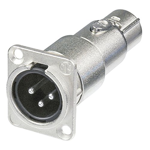 Conector XLR macho a hembra Neutrik miniatura 1