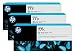 Produktbild HP 771C Multipack Original Druckerpatronen mit hoher Reichweite (3x Cyan) für HP DesignJet