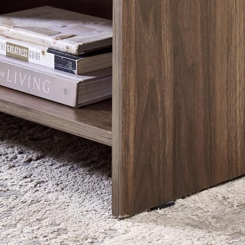 Image of Home Centre | Helios Addison | Engineered Wood | Center Table | Coffee Table | Brown | 1 Year Warranty