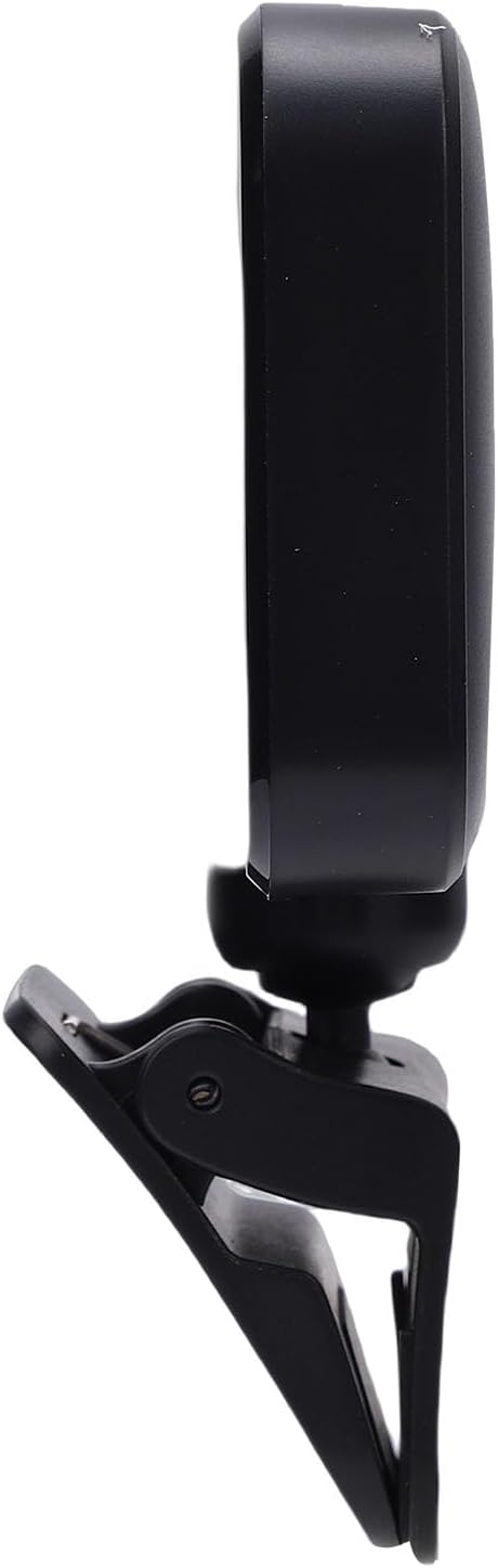 Portable LED Phone Light, Rechargeable Pocket Selfie Light with 800mAh Battery & 3 Modes, for Live Streaming, Photography, Makeup, Video Conference (Black)