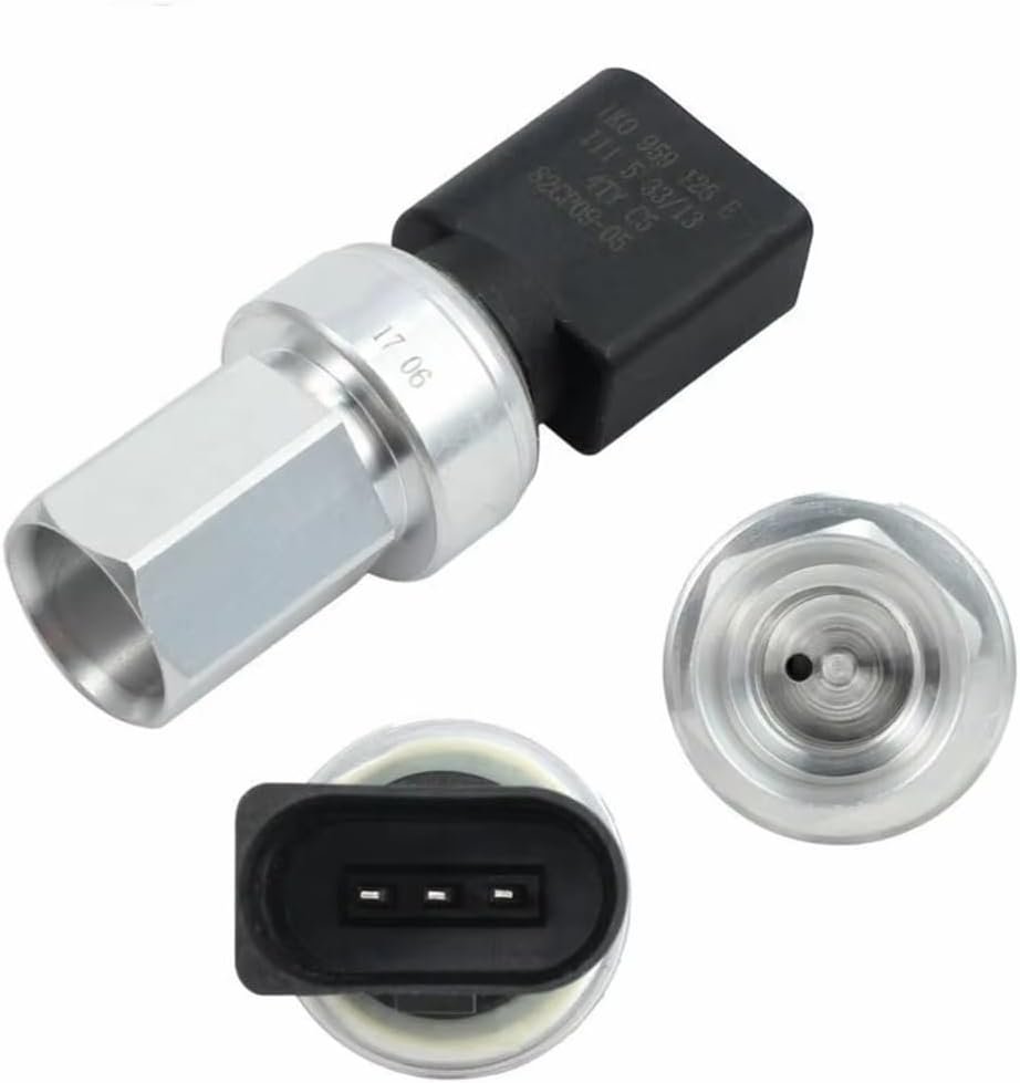 Pressure Sensor Compatible with VW for Golf for Tiguan for Polo for Fabia 1K0 959 126 E 5K0 959 126 1K0959126E Air Condition Pressure Sensor Switch