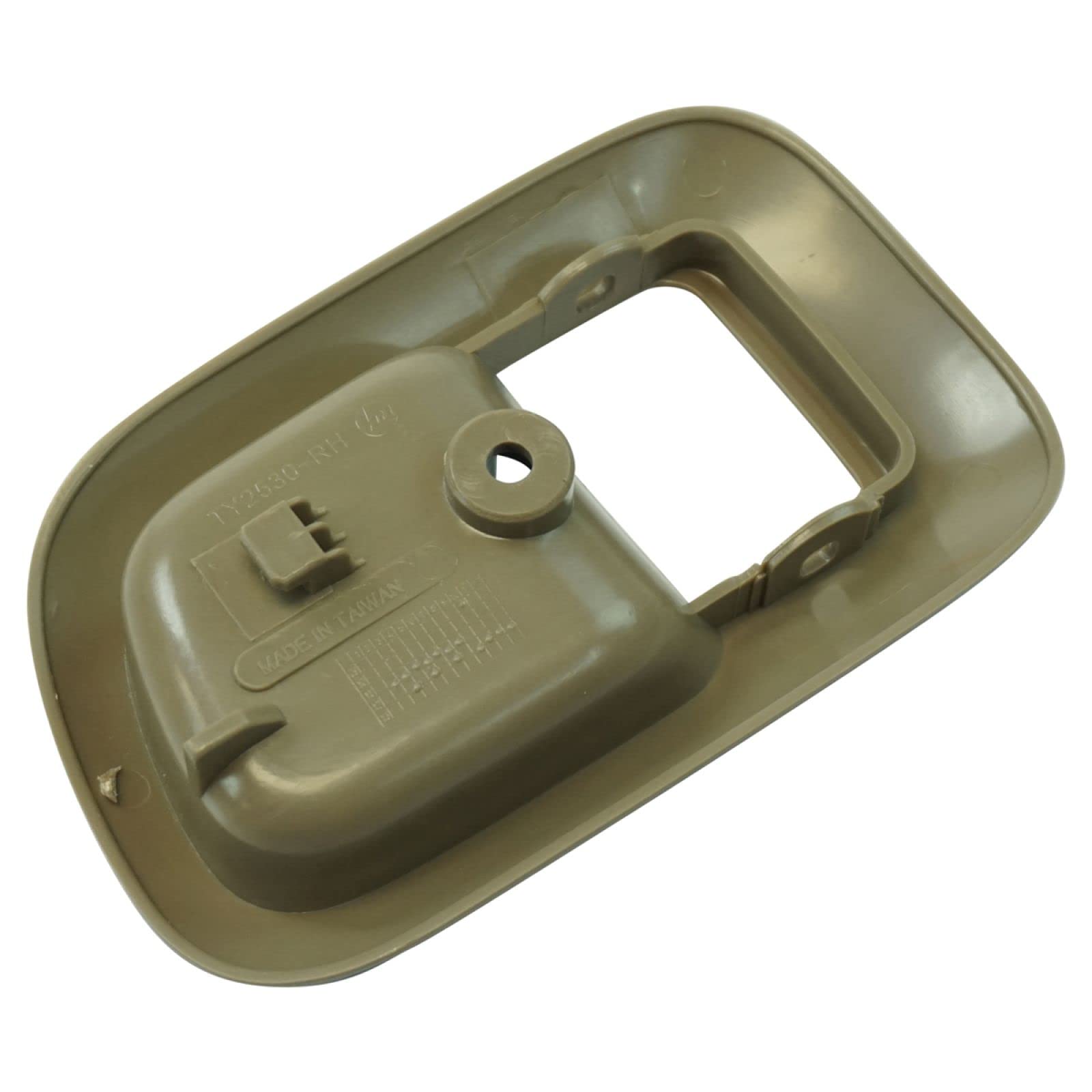 TRQ Maniglia portiera lunetta interna beige marrone chiaro anteriore destro lato passeggero compatibile con Toyota Sienna