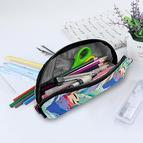 Gloppie GPC3-WC Aesthetic Pencil Bag Simple Pencil Pouch Small Pencil Case Pen Storage Bag Pen Holder Office Stationery Back To School Supplies, Watercolor thumb #3
