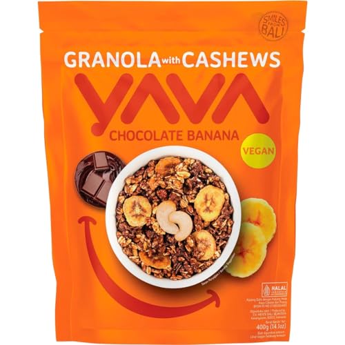 Yava Chocolate Banana Granola with Cashews 400 g