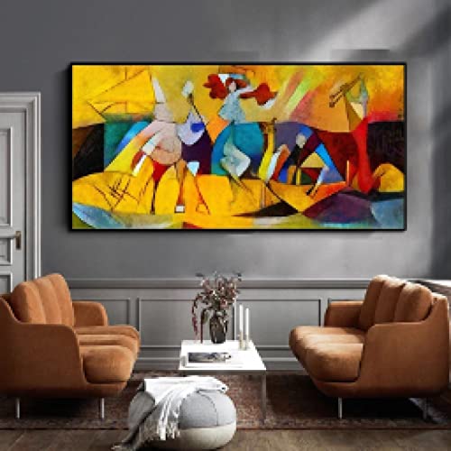 Toile Picasso abstrait pour salon moderne et affiches murales de maison - 5