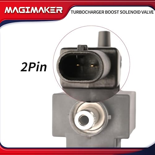 Miniatura 6 de Válvula solenoide de turbocompresor compatible con Ford Escape Fusion Fiesta Transit Connect 1.6L 2013 2014 2015 2016 2017 2018 2019 Reemplazo