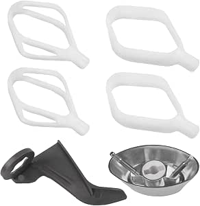 Cake Paddles with Metal Whip Driver for Bosch Universal Plus & NutriMill Artiste Stand Mixers
