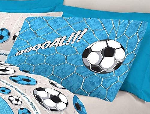 HomeLife Set Lenzuola Una Piazza e Mezza Cotone