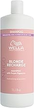 Wella Professionals INVIGO BLONDE RECHARGE - Champú y Acondicionador - Reaviva y Mantiene el Tono Rubio Frío - Elimina los Reflejos Amarillentos