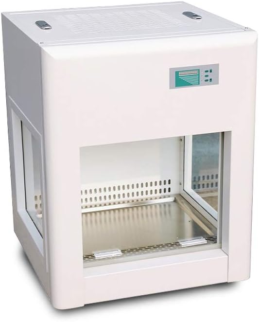 Mini Laminar Flow Cabinet Flow Hood LED Air Flow Cabinet Fume Hood Protect for Operator & Environment CJ-600P