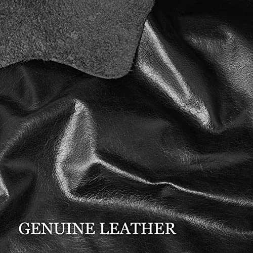 Nanruil For Ipad Case 10.9-Inch Air 5Th/4Th Gen Genuine Leather Cover Protective Shell For 2022/2020 With Pocket Strap,Built-In Pencil Holder And Auto Wake/Sleep.black #TOP6