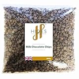 Milk Chocolate Chips -900g - GMO - Free - Suitable for Vegetarians - Baking - Desserts - Cookies - Ganache - Muffins - Cakesicles - Cakes - Cupcakes -Tempering - Chocolate Mocha
