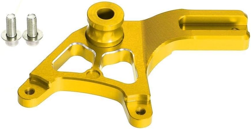 Monkey125 Lower Rear Brake Caliper Bracket Fit Brembo 2P Compatible with Monkey 125 / CT125 Trail 125 Hunter Cub / DAX125 ST125 ST-125 2018-2024 Motorcycle Accessories Caliper Support (Gold)