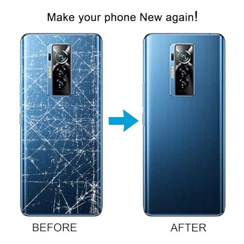 Batterie arrière pour Tecno Phantom X AC8 cache noir de réparation