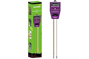 SONKIR Soil pH Meter - Your Gardening Companion for Healthy Plants