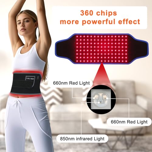 Red Light Therapy for Body, LIFELT8UM Near Infrared Light Therapy & Red Light Therapy for Muscle Pain, Inflammation, Elbow Joint & Back Pain Relief - Infrared Therapy or Infrared Light Therapy - Thumbnail 3
