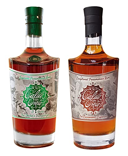 Calicos Crew Rum - Das Zweierset zum Sonderpreis mit The Cannoneers Explosive | 700ml | 48% vol | 8 Jahre | und The Doctors Tranquilizer | 700ml | 40% vol | 21 Jahre Cover