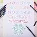 MaaIbok 2020 Fineliner Color Pens Set - 10 Packs, Fine Point Pen Sets, 0.38 MM for Noting/Writing/Drawing