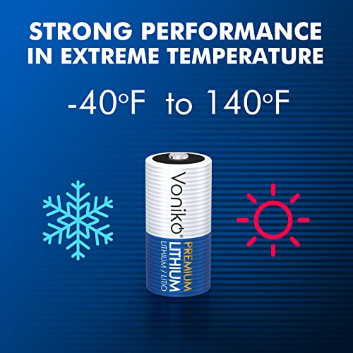 Cr123A Premium Lithium Batteries 16 Pack – Photo Lithium Battery – 3 Volt 123 Battery Lithium 10 Years Shelf Life – Ul&Rohs Certified For Security And Medical Equipment #TOP3