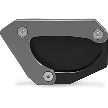 CHIFUN Kickstand Enlarger Pad Side Stand Extension Plate Replacement for Suzuki Vstrom 650 650XT V-Strom DL650 2012-2019 Titanium