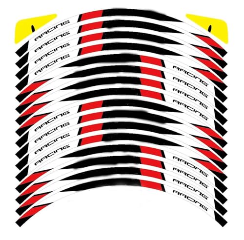 Bande jante pour Aprilia GPR125 autocollant réfléchissant pneu moto