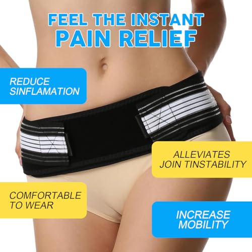 Faja lumbar ajustable para dolor de espalda y ciática miniatura 5