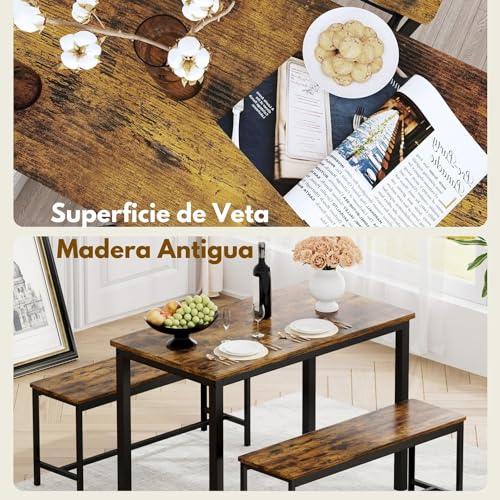 La Mejor Lista de Comedores Altos de 6 Sillas los mejores 10. 24 Comedores Altos de 6 Sillas marca GOMYHOME (3)