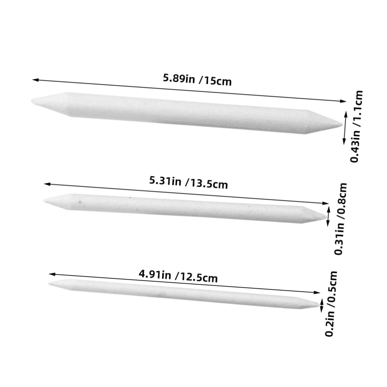 SHINEOFI Graphite Sticks Blending Sticks Sketching Kit Pencil Eraser for Artists Students