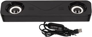 SHYEKYO Computer Speakers, Desktop Speakers Mini USB Wired Plug and Play for Desktops for Laptops