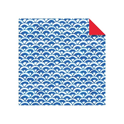 Origami Paper 500 Sheets Blue and White 4