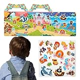 Adesivi Riutilizzabili | Gioco Educativo Silenzioso con...