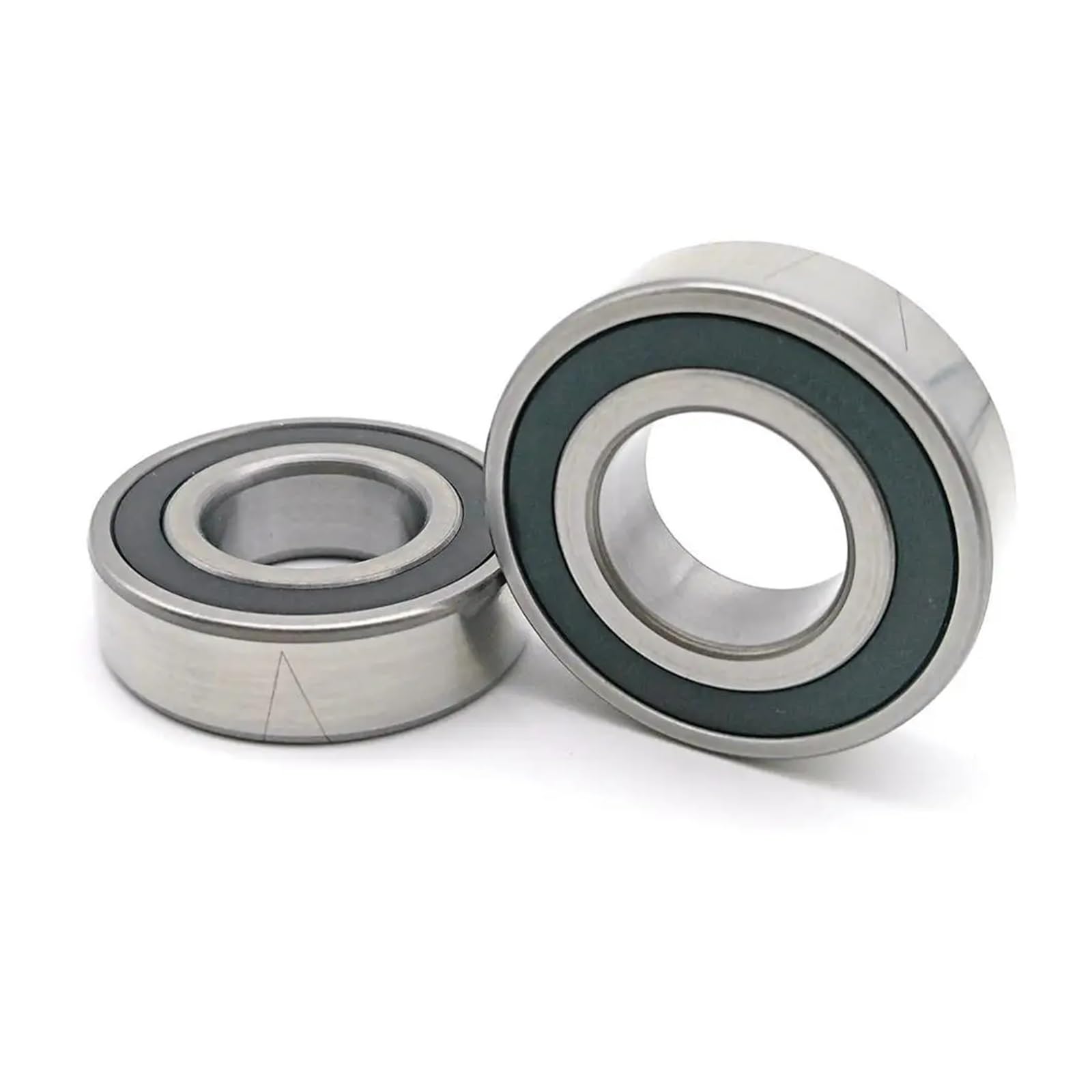 NOBIRTBSA 1pair 7007 H7007C 2RZ P4 HQ1 35x62x14 Sealed Angular Contact Bearings Spindle Bearings ABEC-7 SI3N4 Ceramic Ball