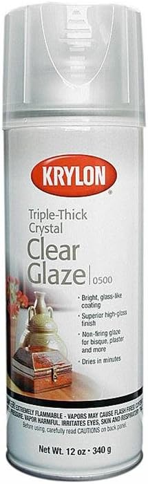 Diversified Brands Kry500 Krylon Triple Thick Glaze Artist Spray, 12 Oz.