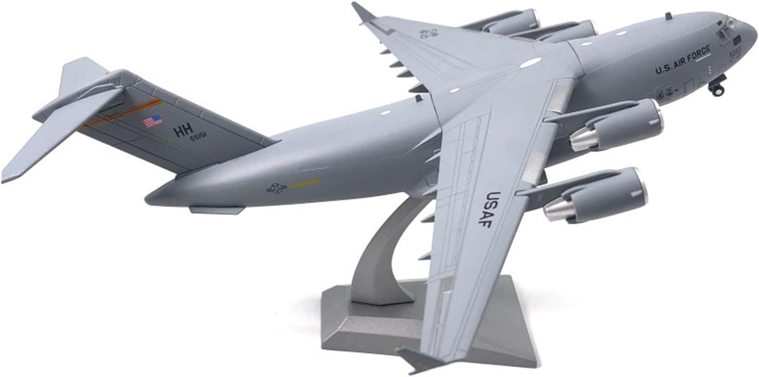 Miniature Scale 1 200 for Transport C-17 Fighte Simulation Alloy Aircraft Model Collection Finished Flying Toy Game Kits