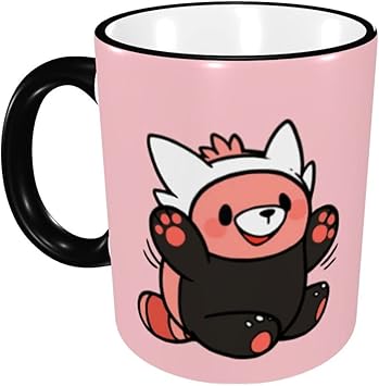 Amazon Co Jp キテルグマ マグカップ 陶器 グッズ 電子レンジ温める 330ml おしゃれ かわいい コーヒー 新生活 耐熱 マグ プレゼント キャラクター ホーム キッチン