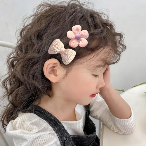 Pinzas para cabello para niñas set de 8 piezas miniatura 6