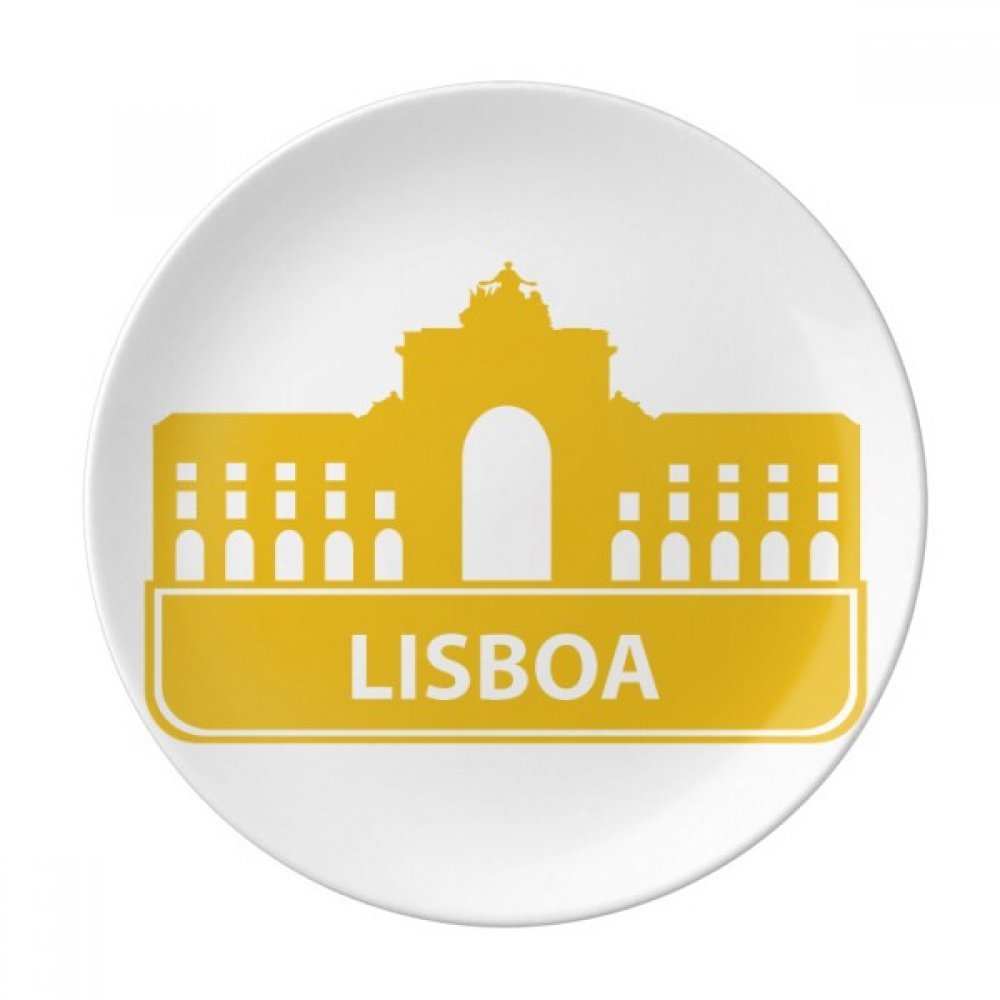 Assiette Lisbonne porcelaine 25,4 cm pour rompre la vaisselle terne