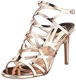  Buffalo Damen 317-2933 Mirror PU Riemchensandalen, Gold (Rose 23), 37 EU