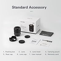 Vista 7 de VILTROX AF 28mm F1.8 FE Full Frame Lens for Sony E-Mount Camera,Large Aperture Wide Angle Auto Focus Lens for Sony a7 a7R a7C a7II a7RII a7SII