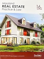 Maryland Real Estate Practice & Law 16th Edition 1078805962 Book Cover